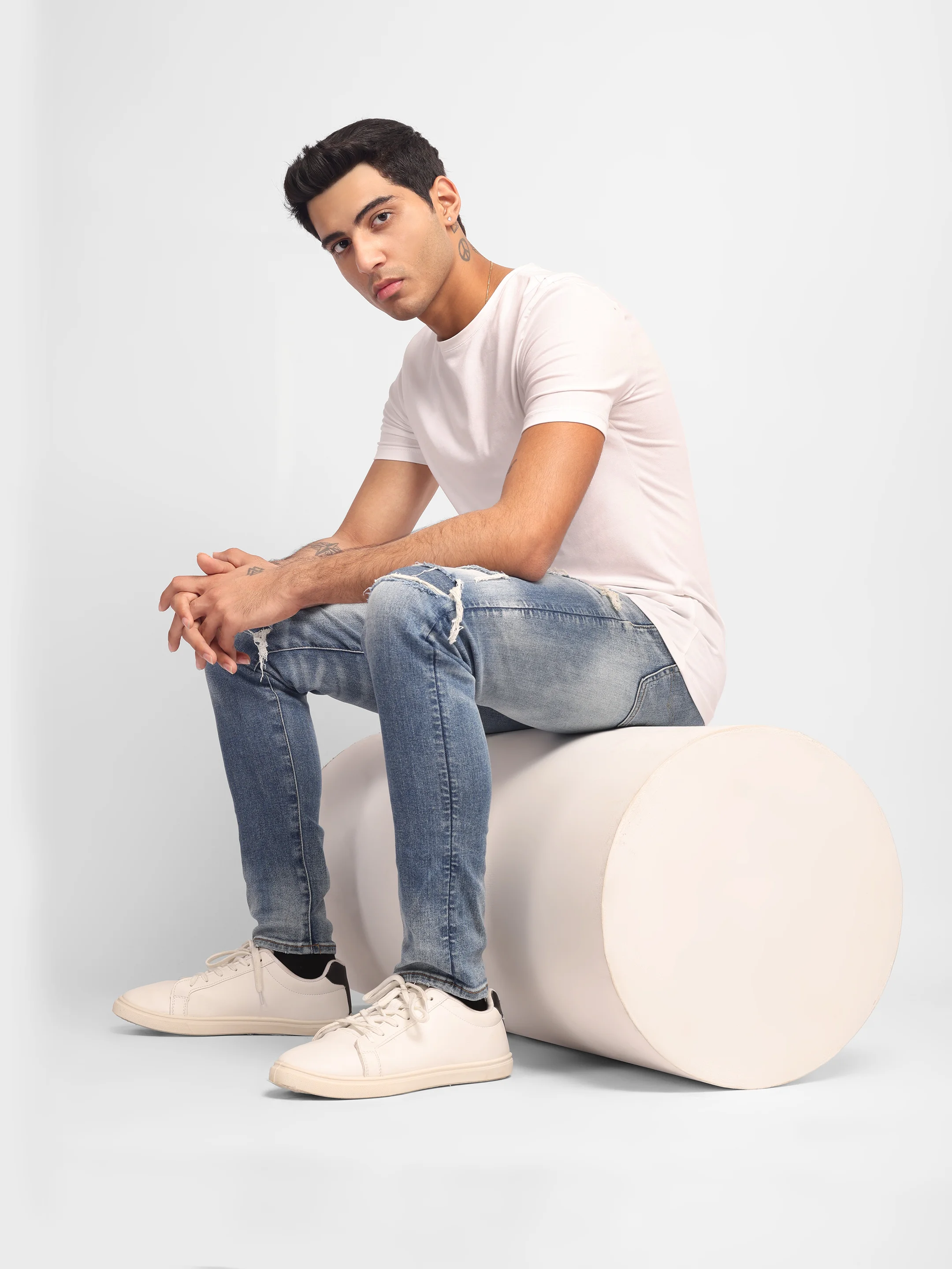 male model ecommerce photography Top Wear T-shirts